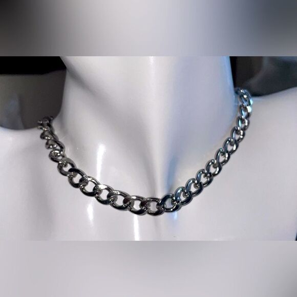 Chunky Chain Necklace l New - Picture 1 of 4